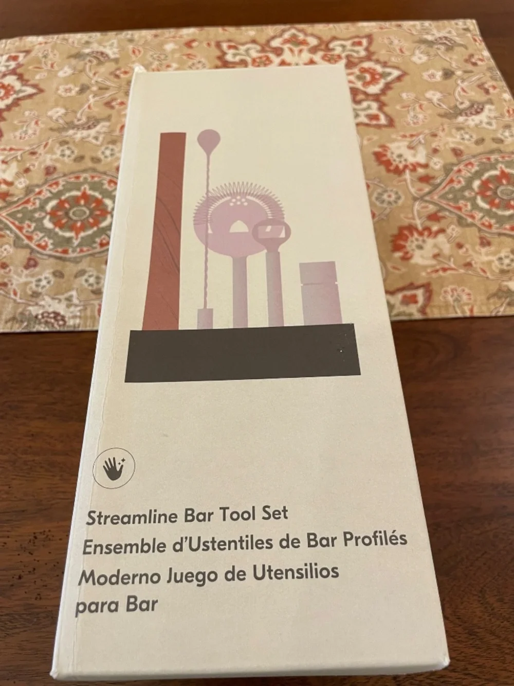 West Elm Streamline Metal Bar Tool Stand - Silver Tools